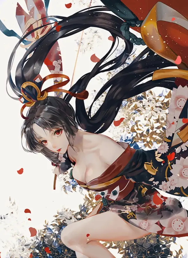 本期壁纸为"妖刀姬-动漫频道-手机搜狐