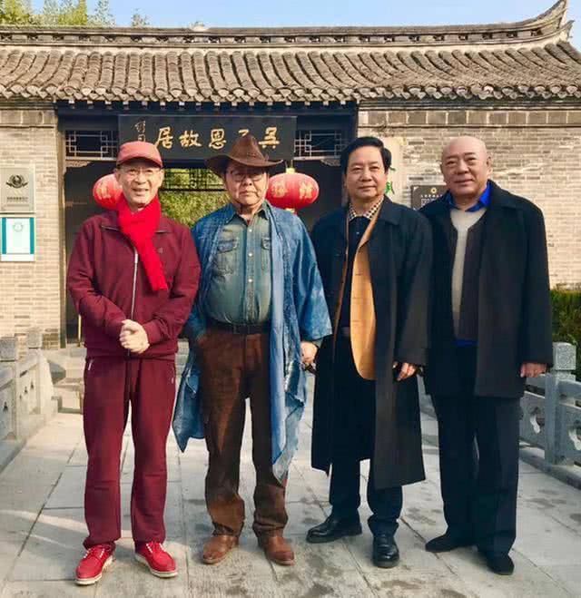 36年了,《西游记》师徒四人时隔多年再次重聚,地点吴承恩故居!