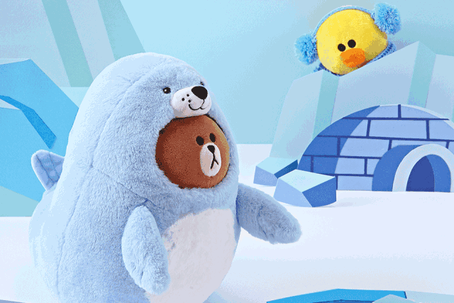 line friends踏青季|超级变身布朗熊携好礼等你来