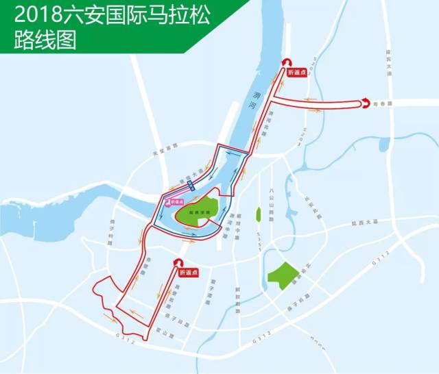 河西广场(起点)→景观大道→赤壁路桥→赤壁路→西环路→凤凰景区环线