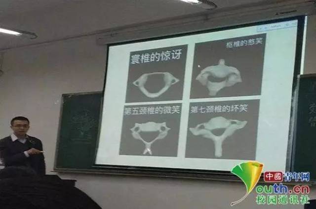 解剖学课程展示"颈椎表情包"火了!