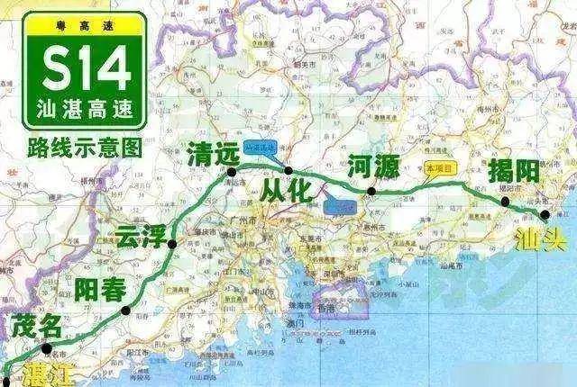 汕湛高速将在太和,三坑,太平设置出入口,"家门口"上高速很方便!