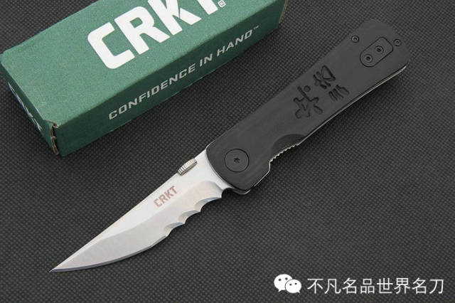 crkt 哥伦比亚河兵法全刃折刀