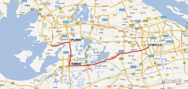 沪常(s58)高速公路,沪蓉(g42)高速公路,沪宜(s48)高速公路去往苏州