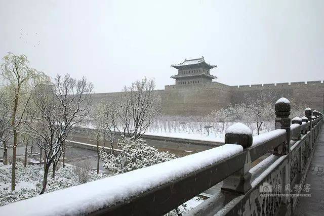 大同今个卡下了场大雪,刷爆了大同人朋友圈!