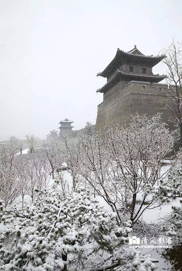 大同今个卡下了场大雪,刷爆了大同人朋友圈!