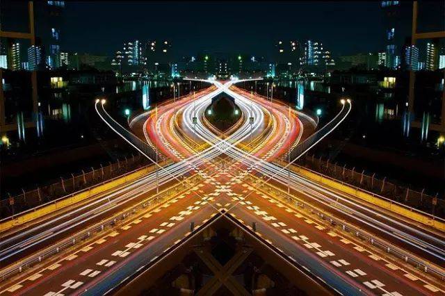 如何用长曝光拍车流水流?