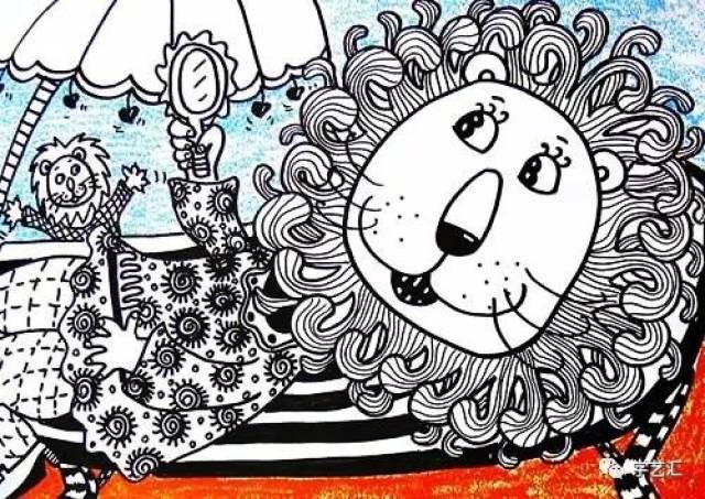 超级详细的儿童画分类及儿童画图例(值得一看)
