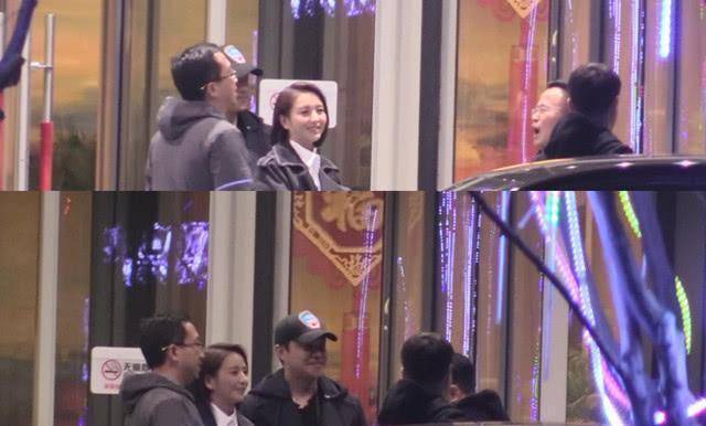 陈思诚佟丽娅深夜会友,亲密互动破不和传闻,越长越像似乎都胖了