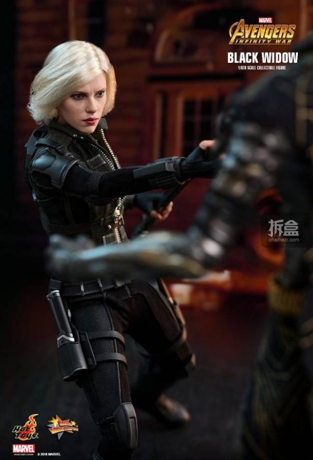 hot toys 漫威电影《复仇者联盟3:无限战争》黑寡妇1:6可动人偶