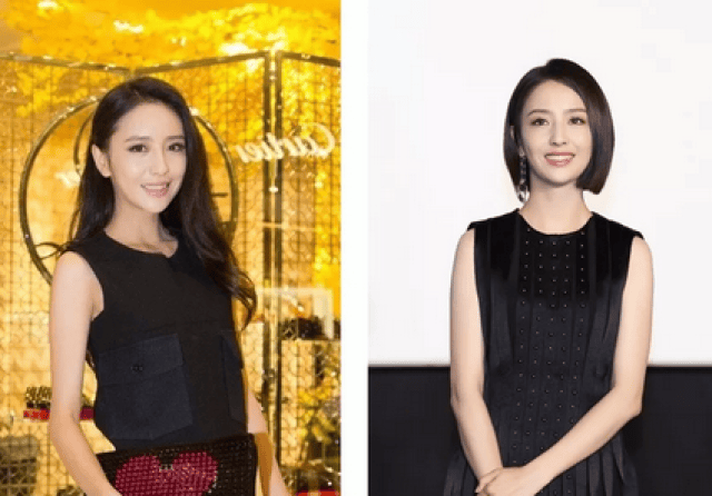 长发的周冬雨像还在补钙的儿童,烫了刘胡兰头光速发育成小女人.
