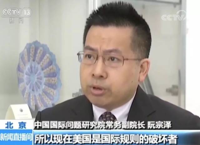 中国国际问题研究院常务副院长 阮宗泽
