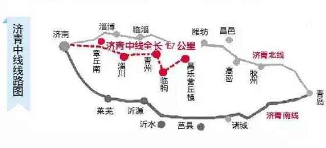 济青中线方案敲定 途青州,临朐,昌乐 预计2020年前后开工