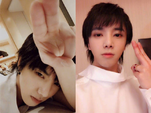 华晨宇,一个水瓶座对pose的坚持,网友:葵花点穴手代言