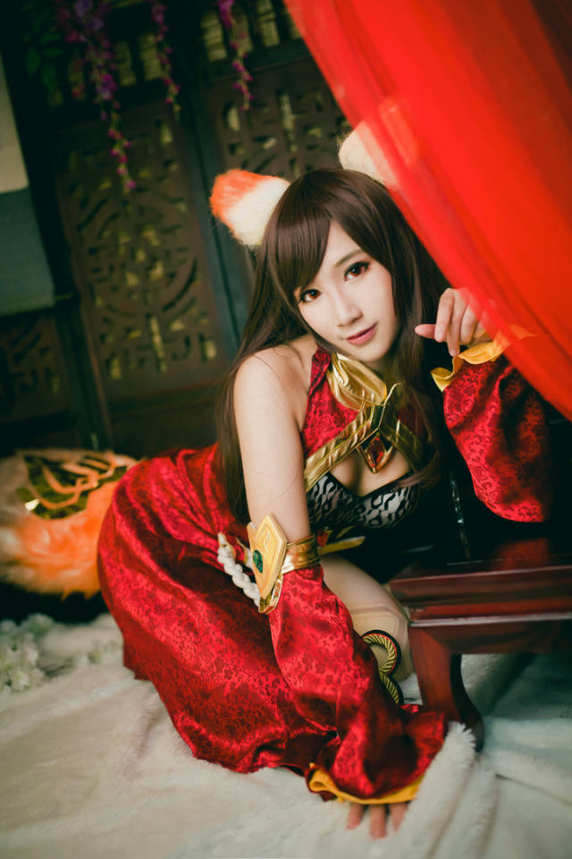 王者荣耀cosplay少女阿狸妲己