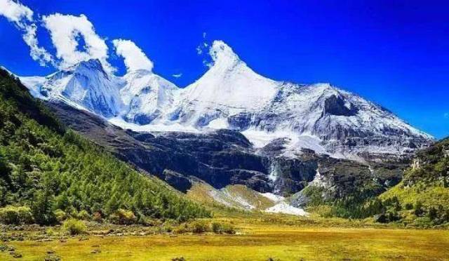 央迈勇稻城亚丁的王牌风景