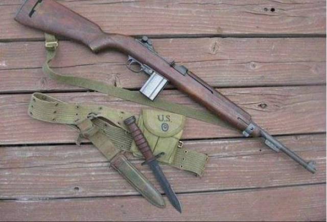 对比二战太平洋战场美日双方轻兵器,日军万岁
