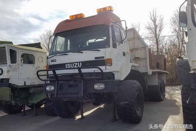 五十铃cyw 6x6全驱重型运输车