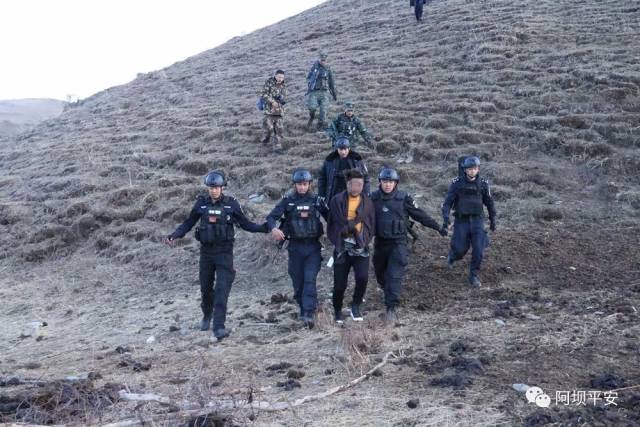 【扫黑除恶】阿坝公安武警成功抓捕在逃命案恶势力头子罗登