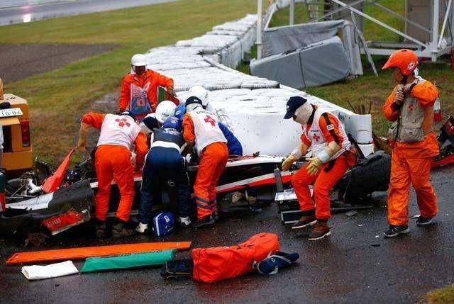 f1车祸殃及法拉利机械师 莱科宁再犯旧错恐损失惨重