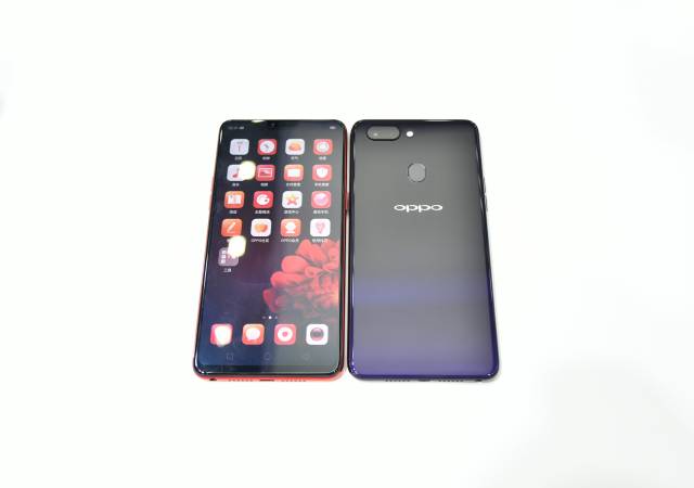 oppo r15在原有全面屏基础上进行异形全面屏方案应用,以及带来双面