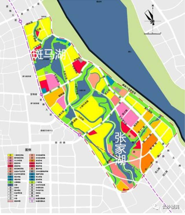 望城区斑马湖至张家湖片区城市设计公示