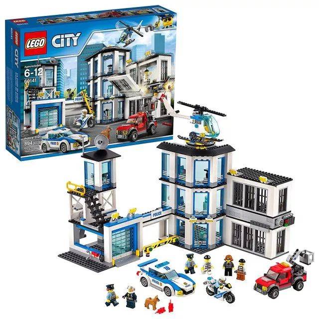 5,lego city great vehicles pickup & caravan 60182 building kit