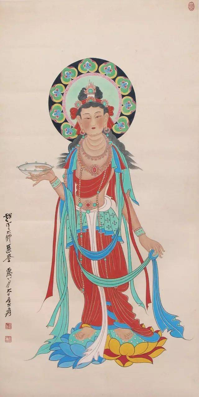 张大千临摹敦煌壁画背后故事