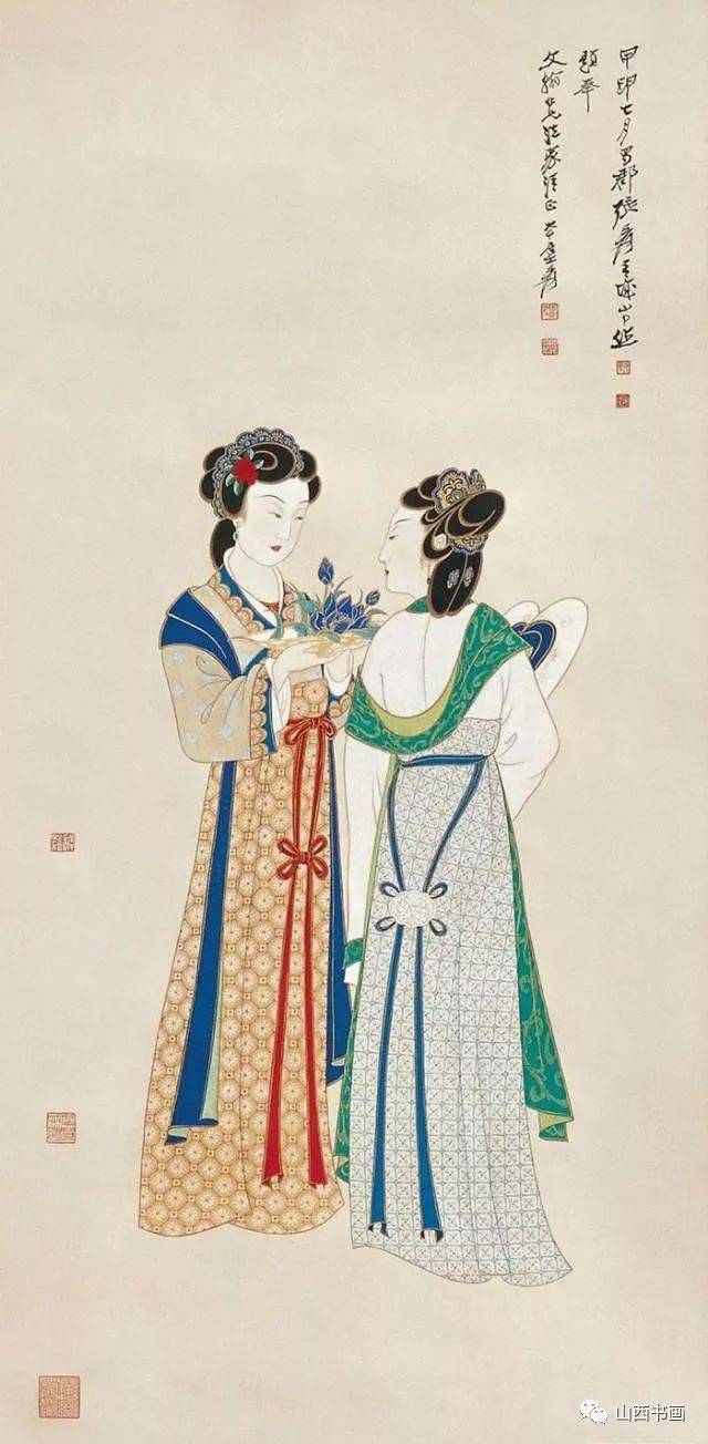 大师笔下的美人图,谁更胜一筹?