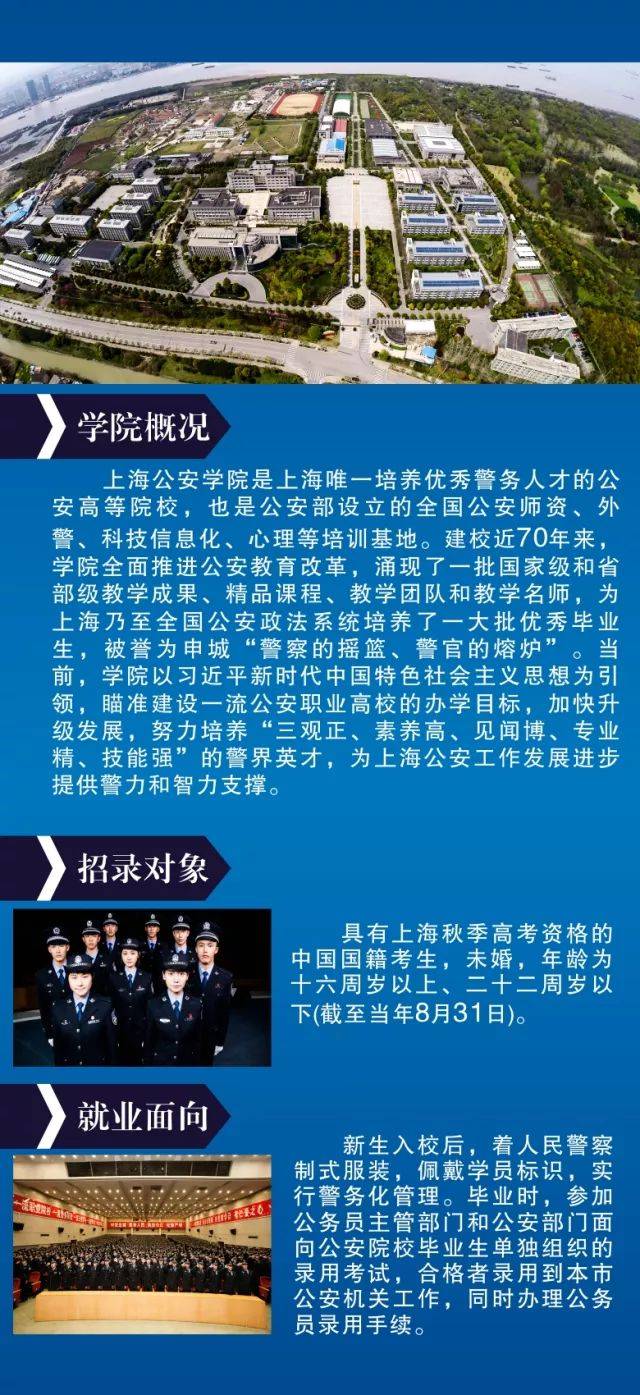 【光荣从警梦 护航新时代】2018年上海公安学院本科招生正式启动