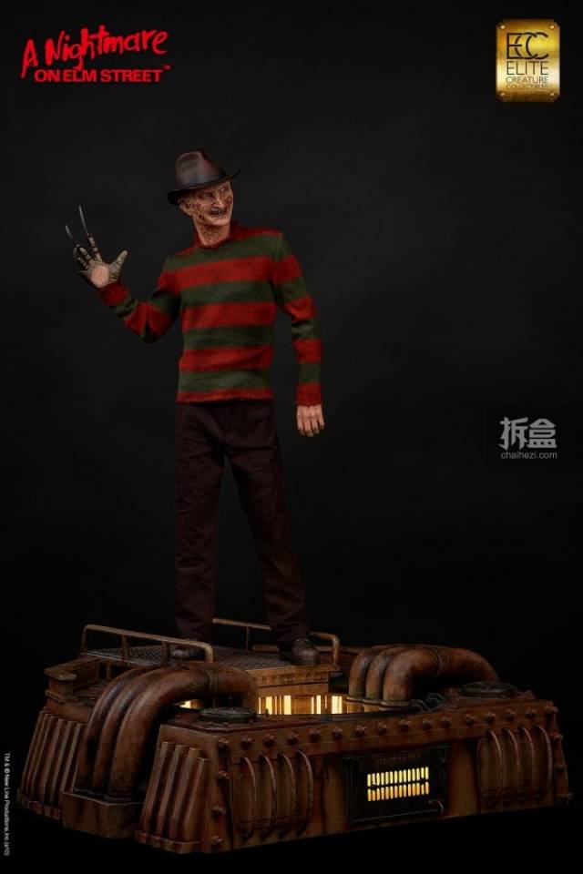 ecc《猛鬼街》弗莱迪freddy 1:3全身雕像