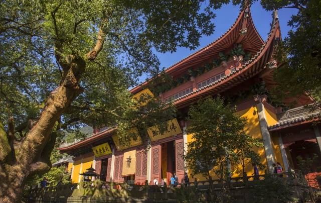 清晨入古寺,初日照高林,千年古刹灵隐寺