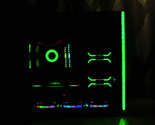 万元玩起新机:8700k z370 1070ti攒机内骚方案(下)-rgb光效篇