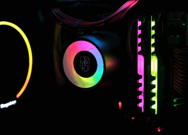 万元玩起新机:8700k z370 1070ti攒机内骚方案(下)-rgb光效篇