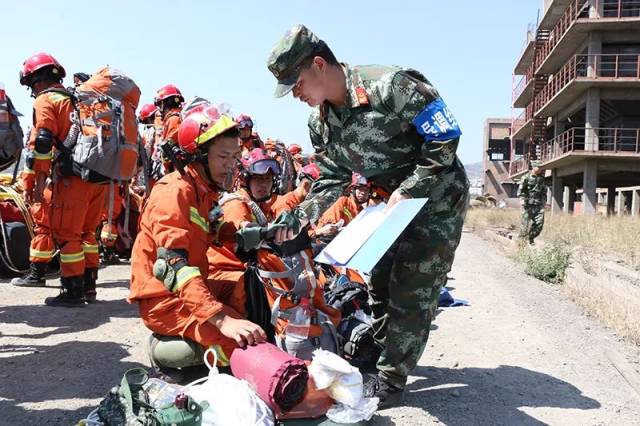 12"汶川特大地震救援战斗十周年实战拉动演练