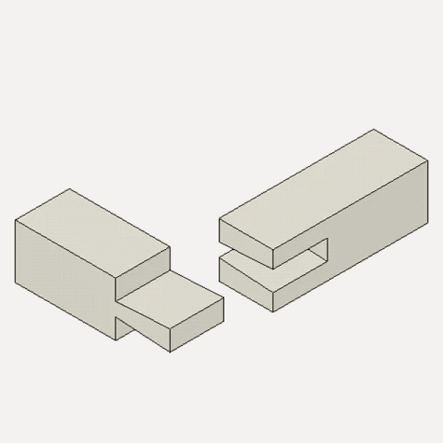 一名汽车销售员,用gif动画揭秘了复杂的榫卯内部结构