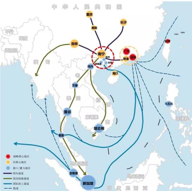 南部,地处亚热带,北回归线以南,处于华南,西南,中国-东盟经济圈结合部