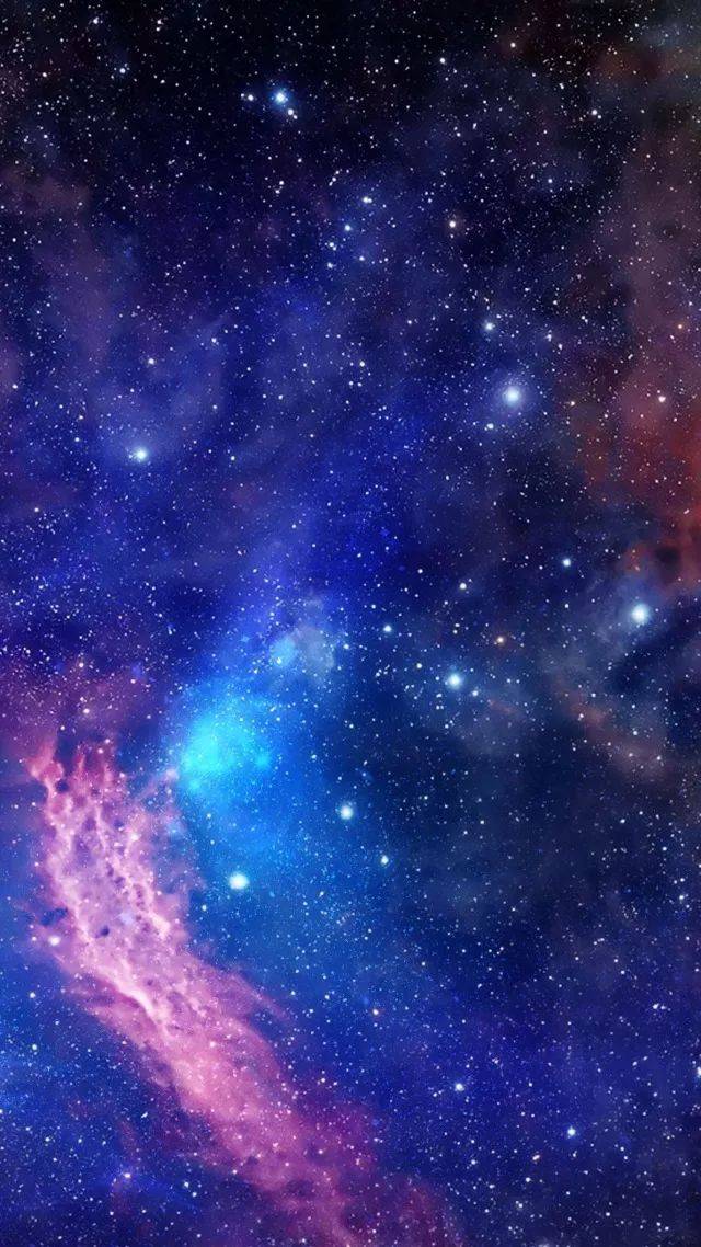44张iphone星空壁纸,就两个字
