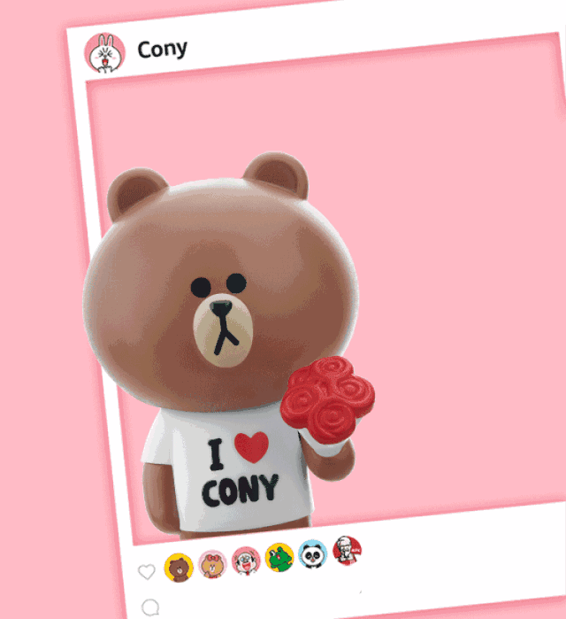 line friends x kfc 首次跨界合作 line friends 与kfc 首次跨界合作