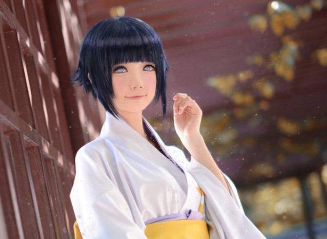 火影忍者:网友cosplay模仿雏田女神,第五位美如画堪称