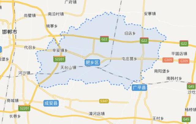 在中国古代历史上,今肥乡区域,春秋时先属卫国,后属晋国,战国时期