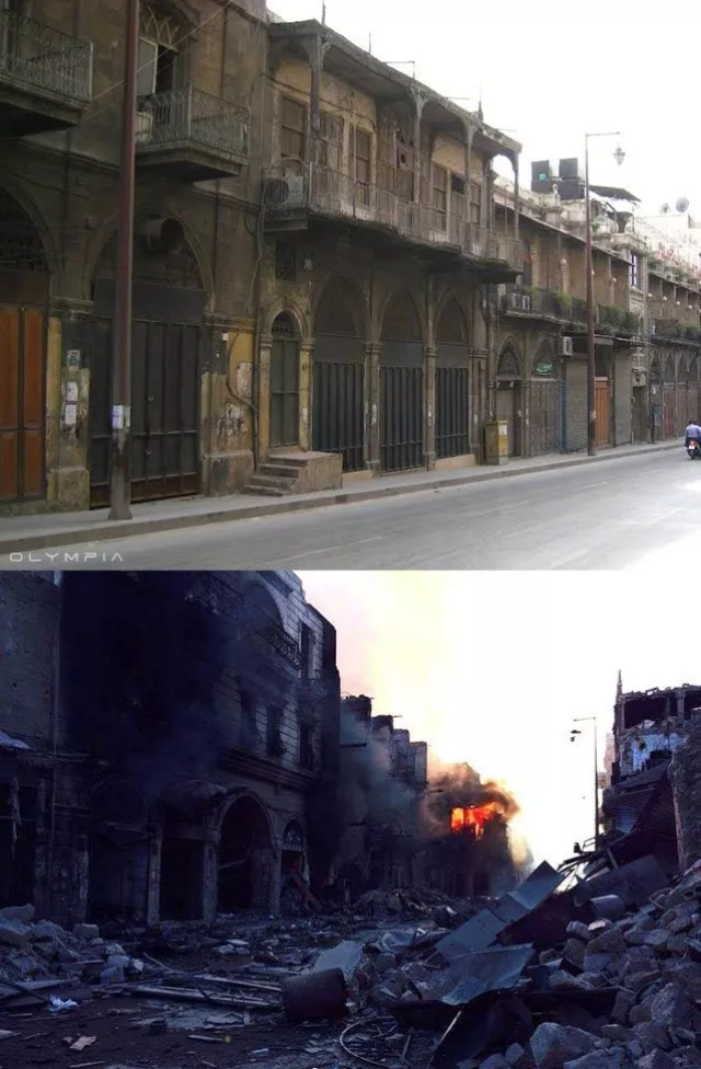 叙利亚战争前vs战争后,战争和人性到底有多可怕?