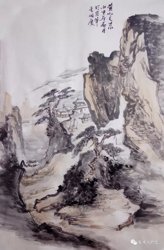 及国内外友人 作品出版: 《李国庆国画集》 《李国庆山水画集》 二〇