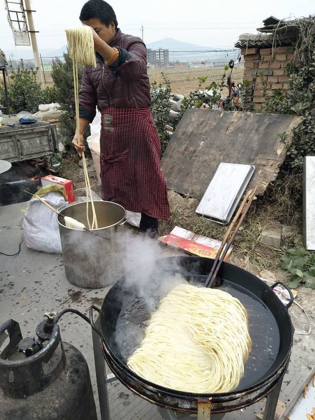 馓子特写