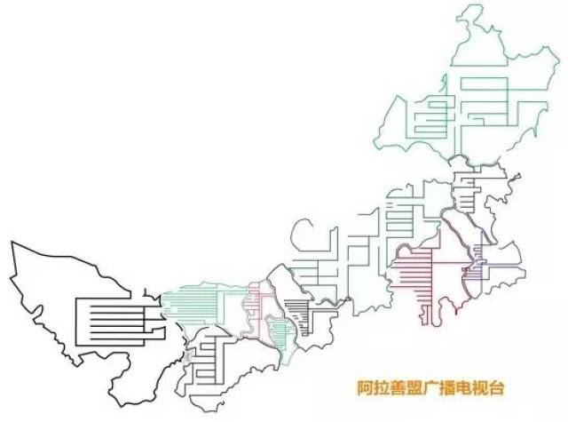 【今日头条】蒙古文字勾画的内蒙古各盟市地图 这创意绝了!