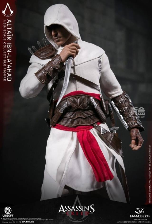 damtoys《刺客信条》一代主角阿泰尔altair 1:6可动人偶