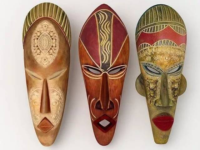 吓shi人的非洲面具,是我们欣赏不来的傲娇艺术品