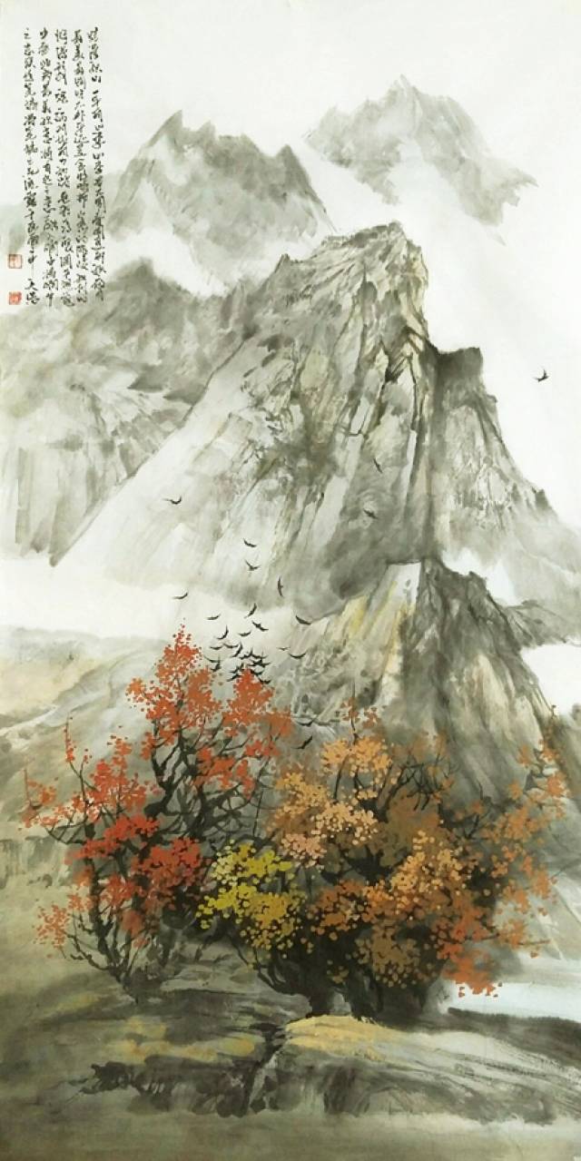 永远带着情感画画儿——画家贾天浩心中的山川沟壑