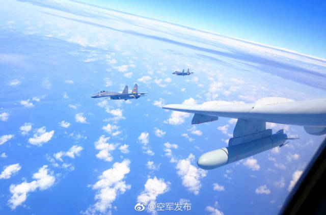 空军发布闽南话版"战神"宣传片 展现"绕岛巡航"的战斗