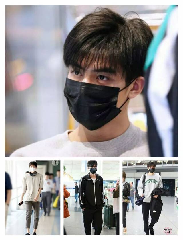 戴上口罩后,tfboys更吸睛,胡一天更帅了,宋威龙却很尴尬